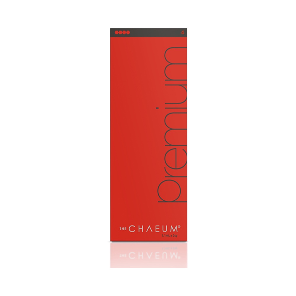 Chaeum Premium 4 HA Filler with Lidocaine 2 x 1.1ml packaging