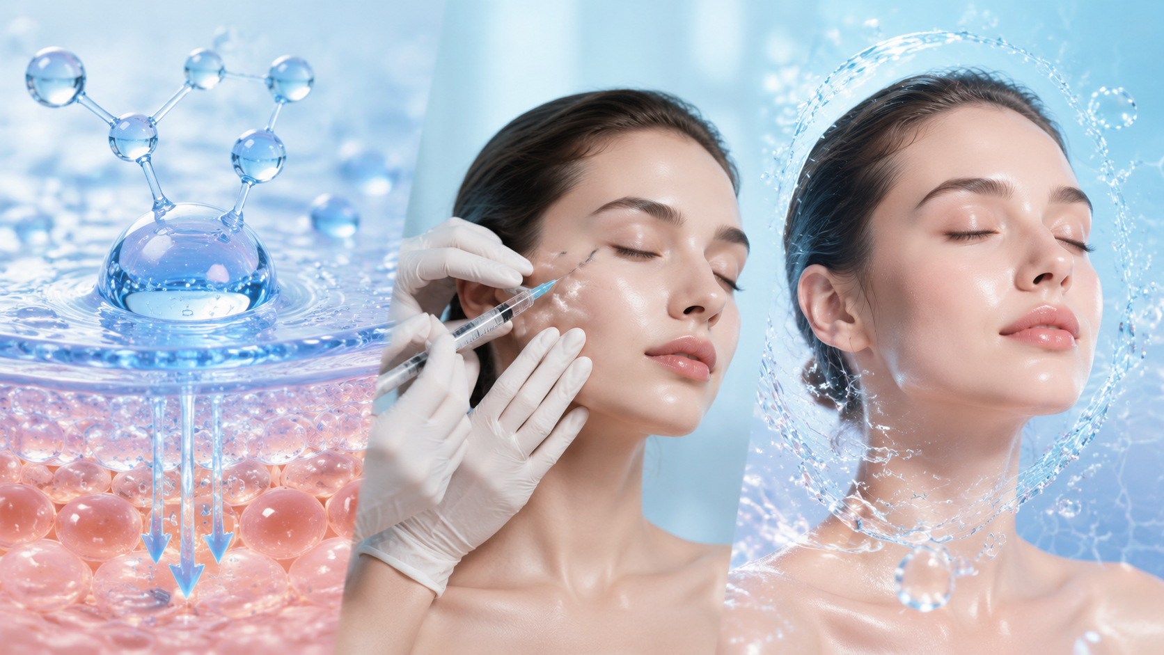 Hydration Boost Injection Hyaron Skin Booster | Deep Hydration Mechanism, Injection Protocol ...