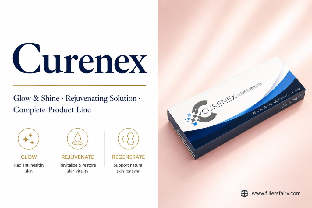 Curenex product line — Glow & Shine rejuvenating solution PDRN skin booster complete guide