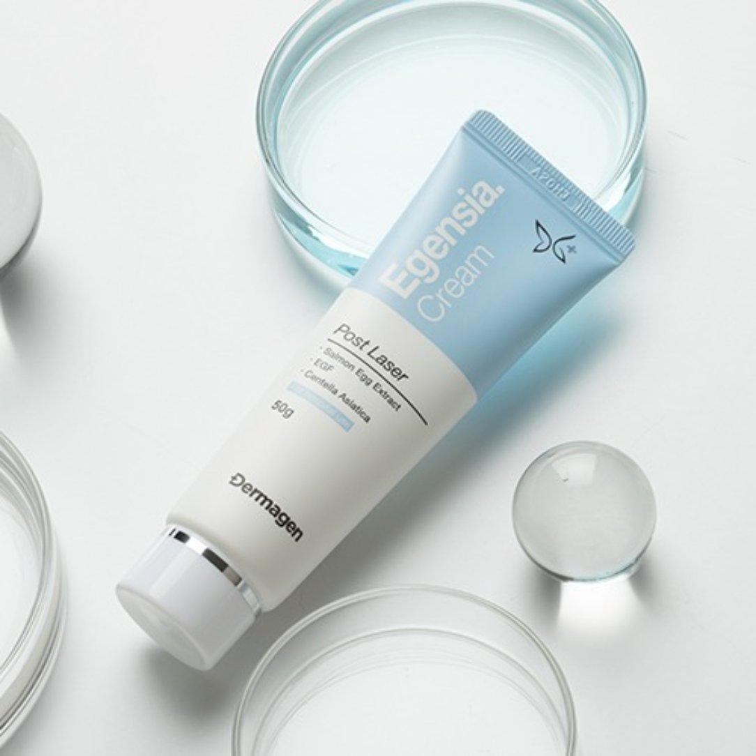 Dermagen Egensia Cream 50 g post-laser recovery cream tube by Dermagen