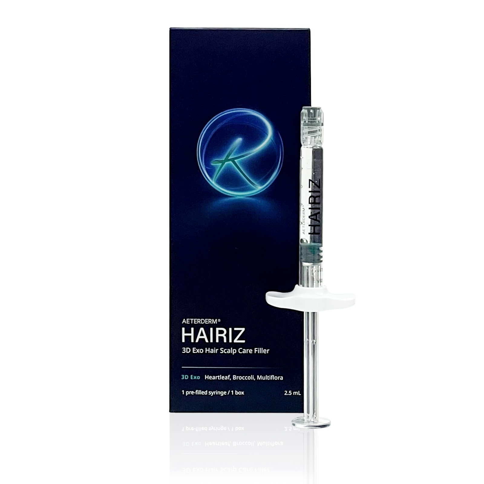 ffc44de8-0b33-4542-bcc0-9e7a78d40808.jpg HAIRIZ 3D scalp filler 12 peptide complex exosome copper tripeptide hyaluronic acid 5ml ampoules professional hair