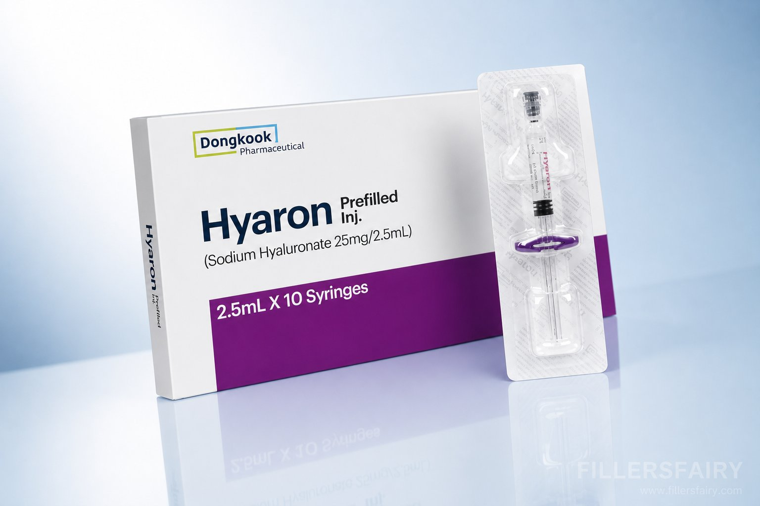 Hyaron Prefilled Injection by Dongkook Pharmaceutical — sodium hyaluronate 25mg/2.5mL skin booster