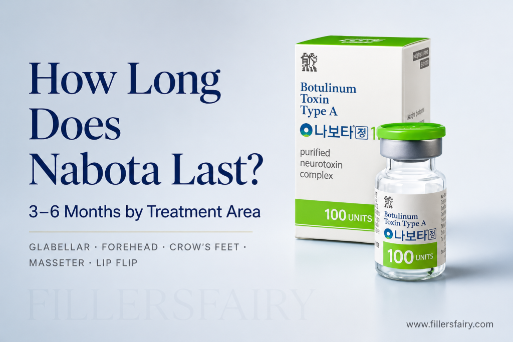 How long does Nabota last — duration by treatment area guide for practitioners