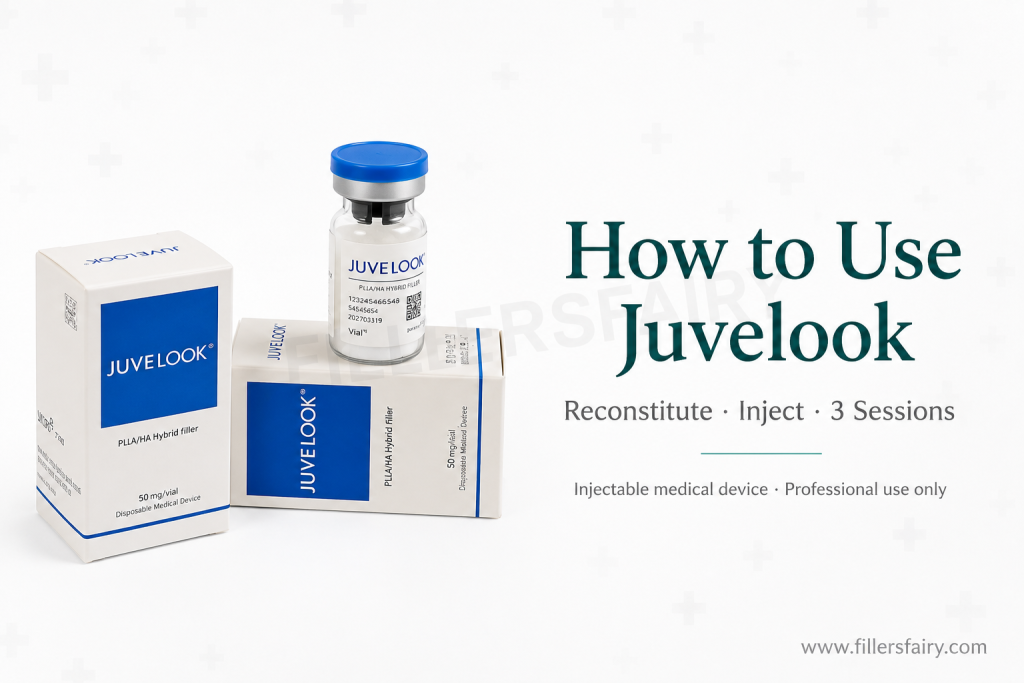How to Use Juvelook — reconstitution and injection overview