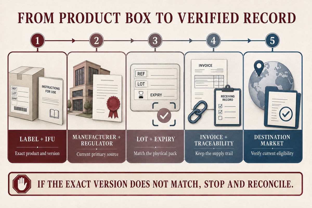 Clinic document checklist for Korean dermal filler labels IFUs lot expiry and traceability