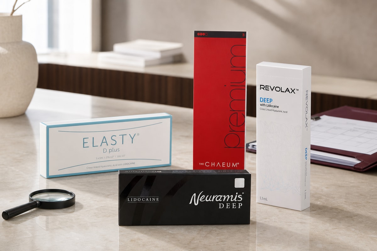 Korean dermal fillers brand and gel guide for clinic product selection