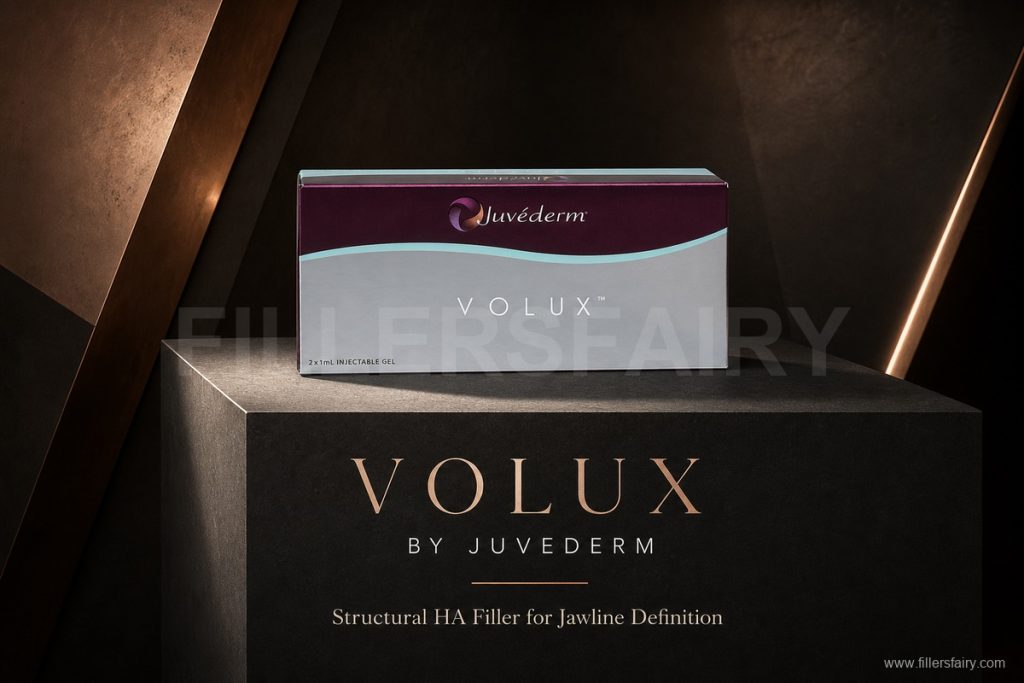 Juvederm Volux with lidocaine 2 x 1ml structural hyaluronic acid filler box, VYCROSS jawline definition