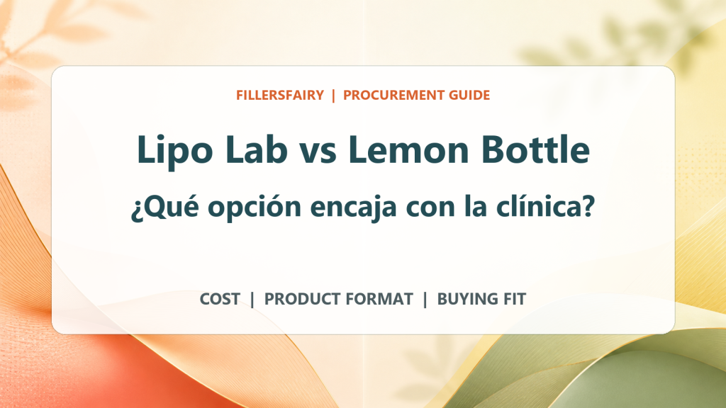 Lipo Lab vs Lemon Bottle: ¿qué opción encaja con la compra de la clínica?