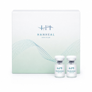 HANHEAL Exosome Hair Filler box with dry and solvent ampoules