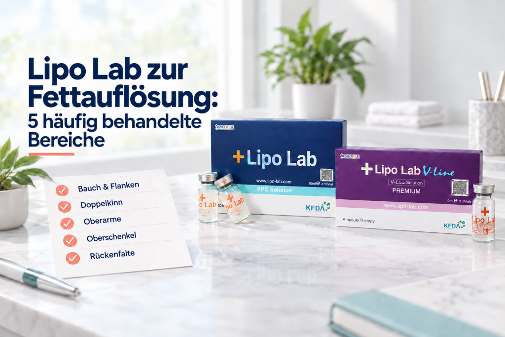 Lipo Lab PPC Solution und V-Line mit fünf häufig nachgefragten Körperbereichen