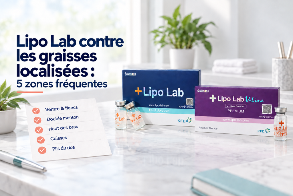 Lipo Lab PPC Solution et V-Line avec cinq zones fréquemment demandées
