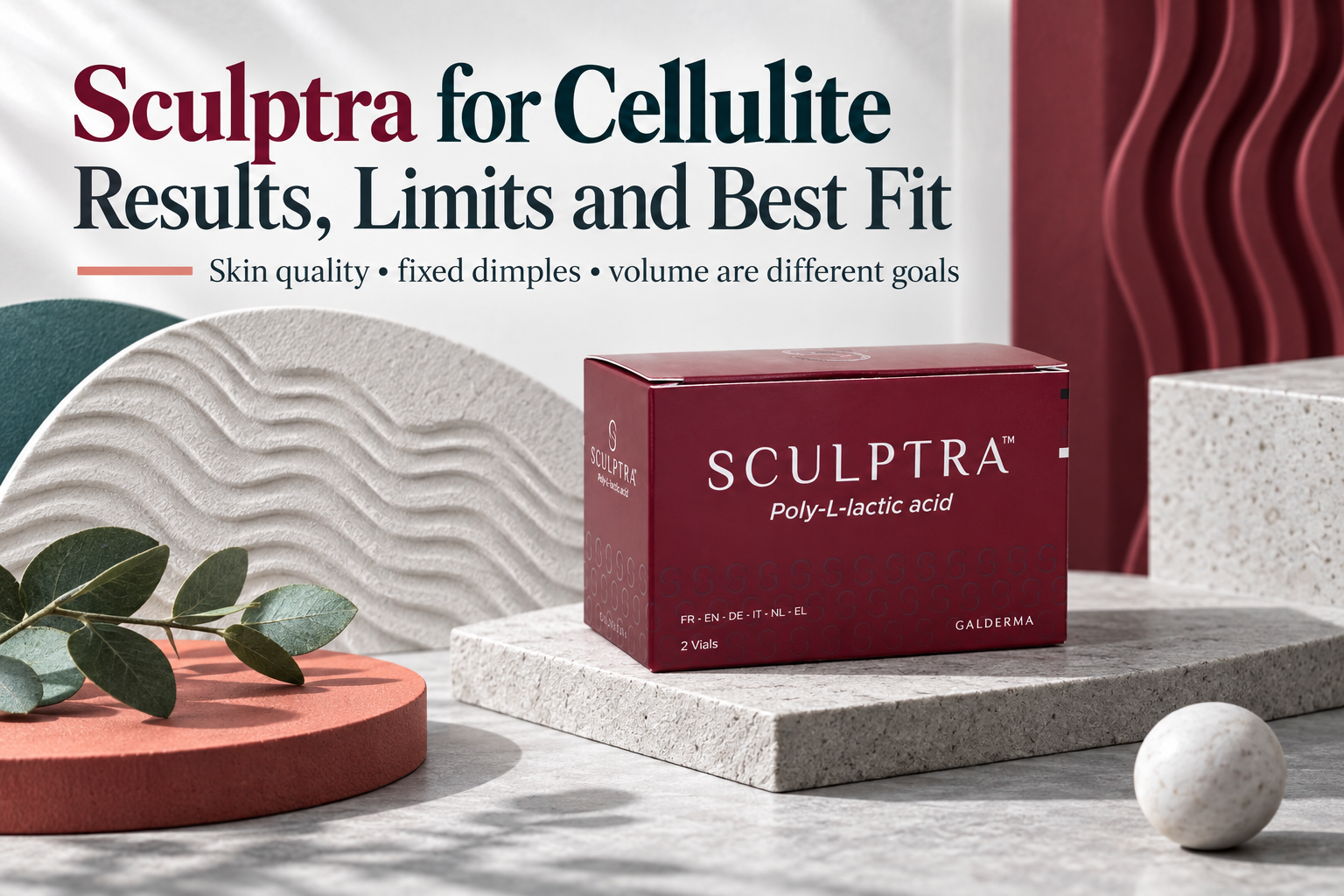Sculptra for cellulite decision guide showing realistic results, limits and best-fit cases