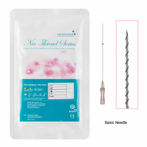 Neogenesis PDO Tornado Screw Multi Thread 20ea pouch with basic needle and coiled double filament