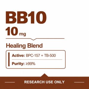 Wolverine (BPC 5 mg + TB 5 mg) — 10 mg / 10 Vials