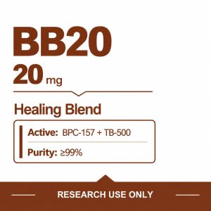 Wolverine (BPC 10 mg + TB 10 mg) — 20 mg / 10 Vials