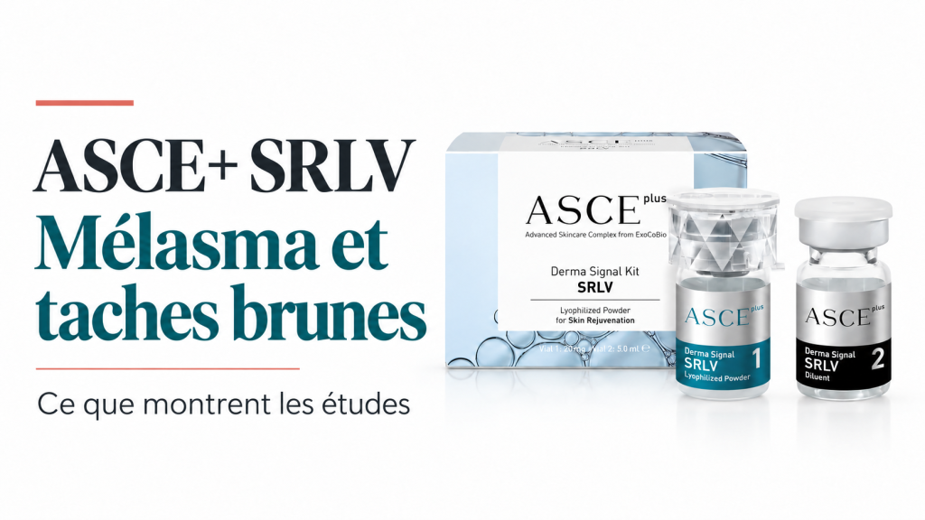 Kit ASCE+ SRLV et titre sur les études du mélasma